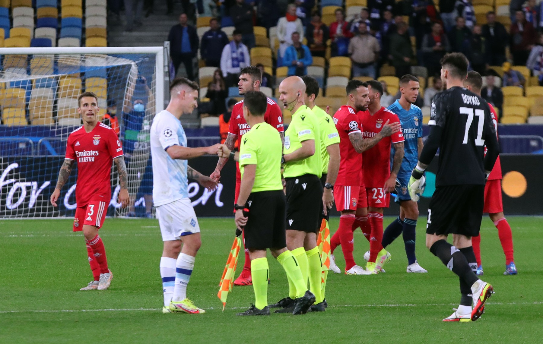 Dinamo Kiev - Benfica/Sursa foto: Profimedia Images