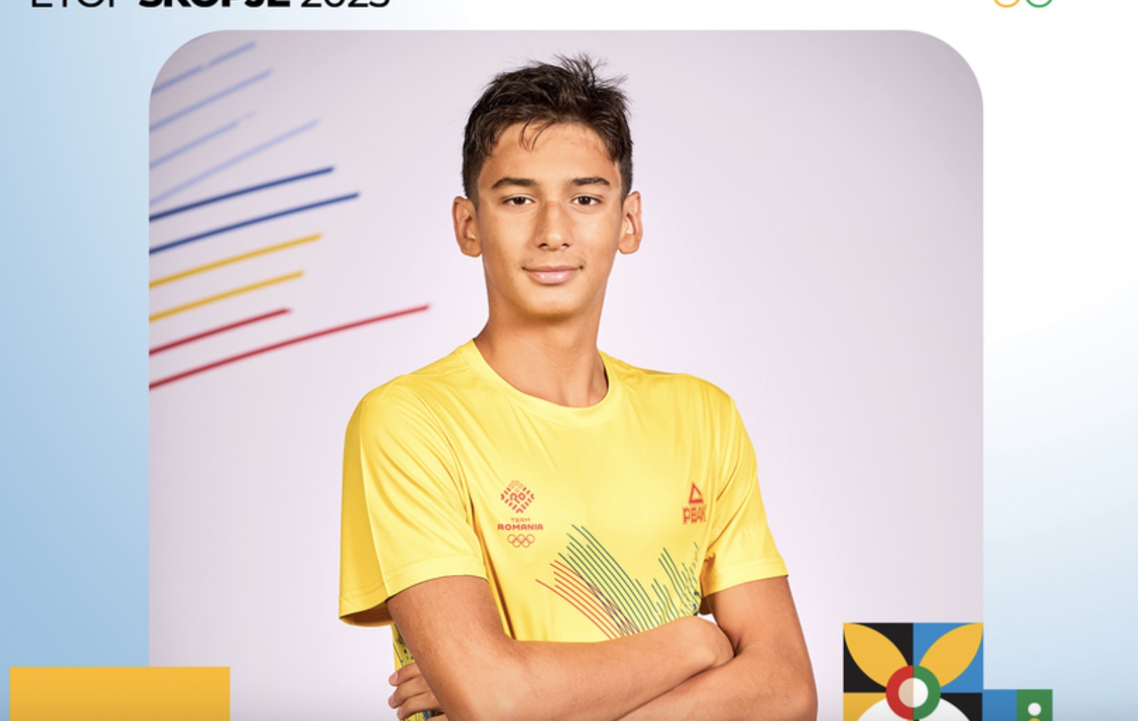 FOTE 2025: Cezar Stoica, medaliat cu argint la înot, la 200 m mixt