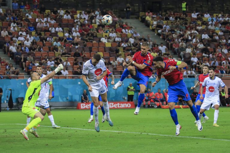 Remontada în preliminariile Europa League! FCSB a întors meciul și a învins Drita cu 3-2