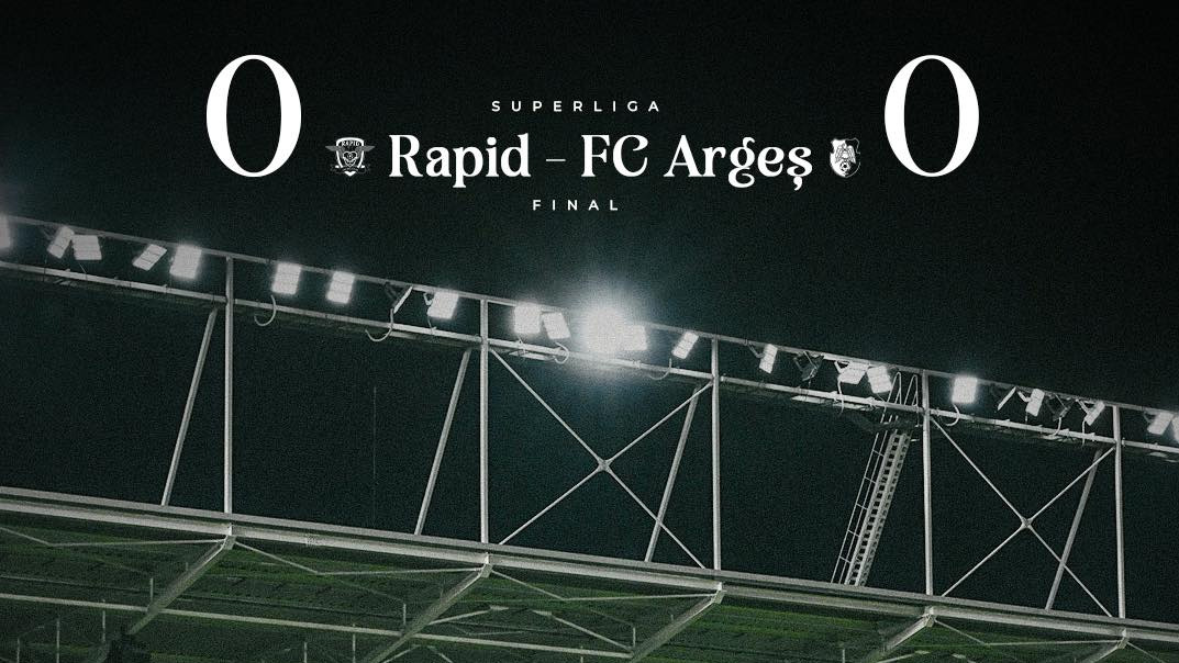 Ali Regal Rapi Egal fără goluri între Rapid și FC Argeş - Realitatea Sportiva