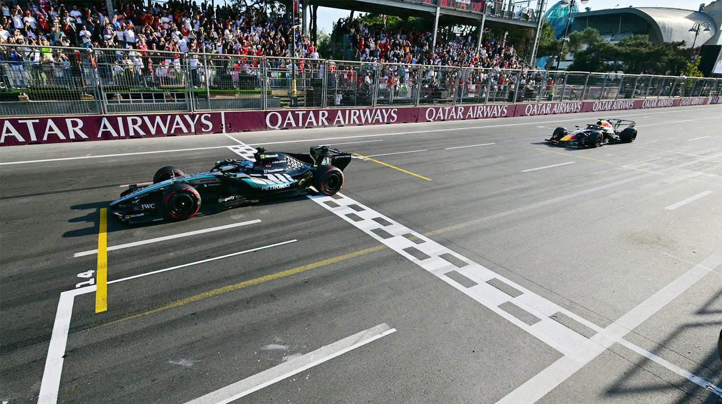 George Russell a câștigat Marele Premiu de F1 al Azerbaidjanului