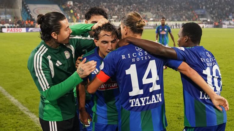 Meci cu şapte goluri între Rizespor şi Trabzonspor